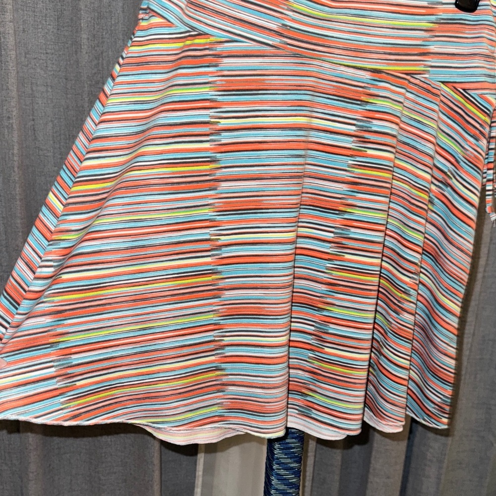 SOYBU- Women’s Striped Multicolor Skirt size Medium - Picture 7 of 9